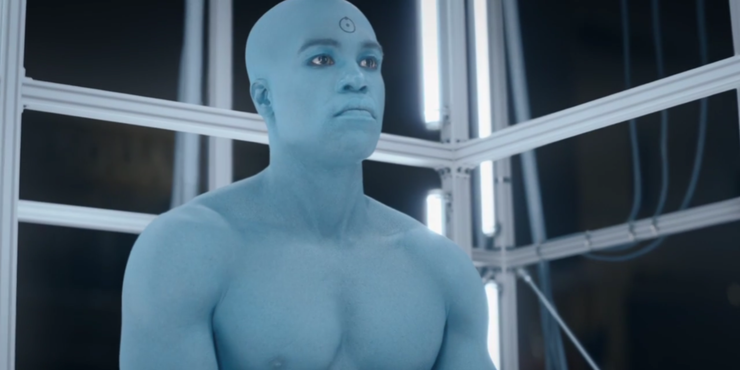 5 Ways Watchmens Doctor Manhattan Is More Powerful Than MCUs Thanos (& 5 Thanos Is)